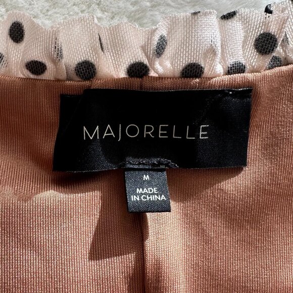 MAJORELLE Selina Bodysuit in Pink Dot - Picture 9 of 9